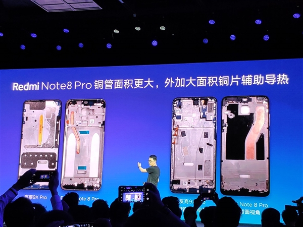 首发6400万四摄！Redmi Note 8系列发布：游戏芯、液冷散热