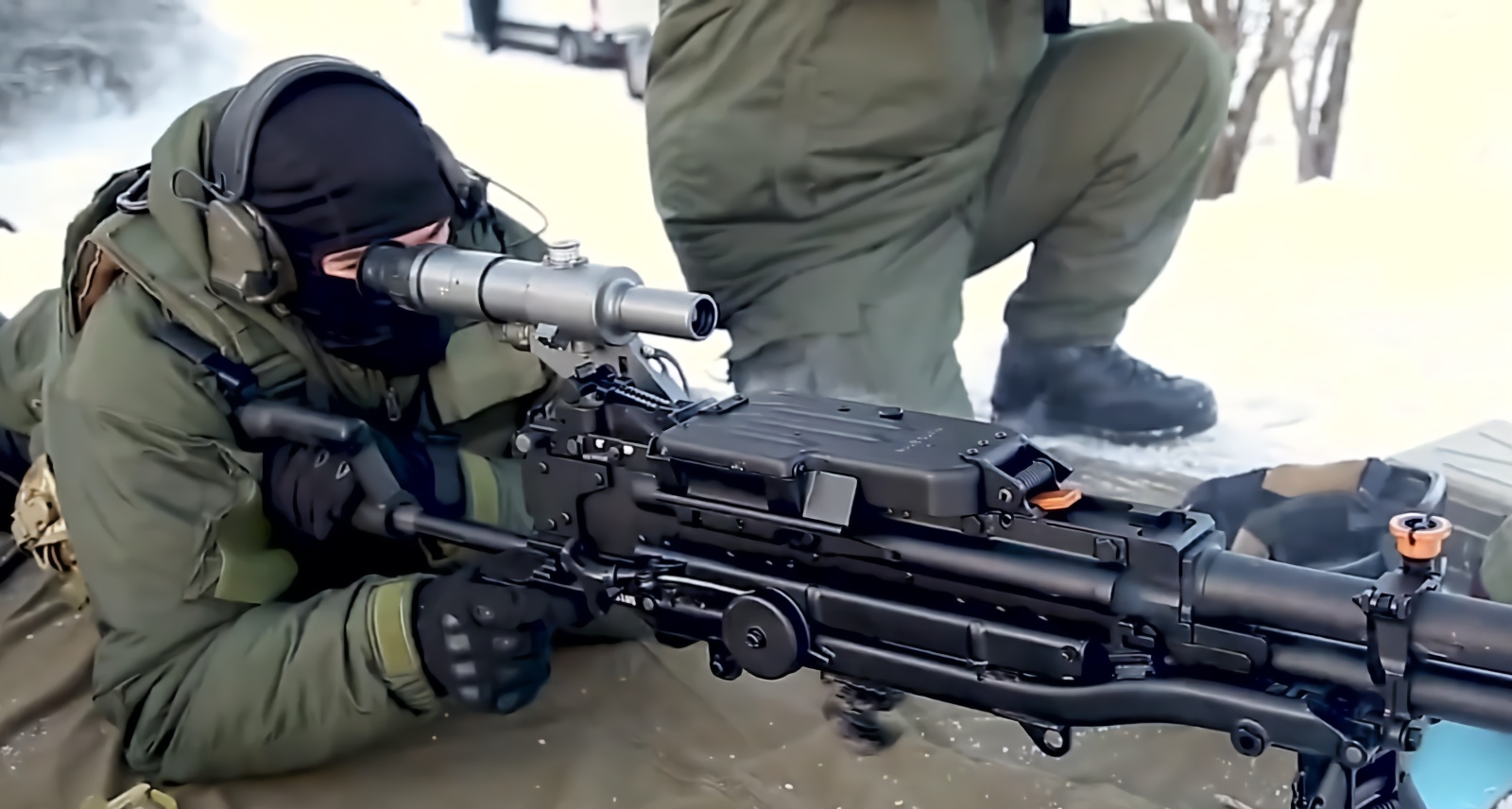 俄罗斯新一代12.7mm kord重机枪出厂测试