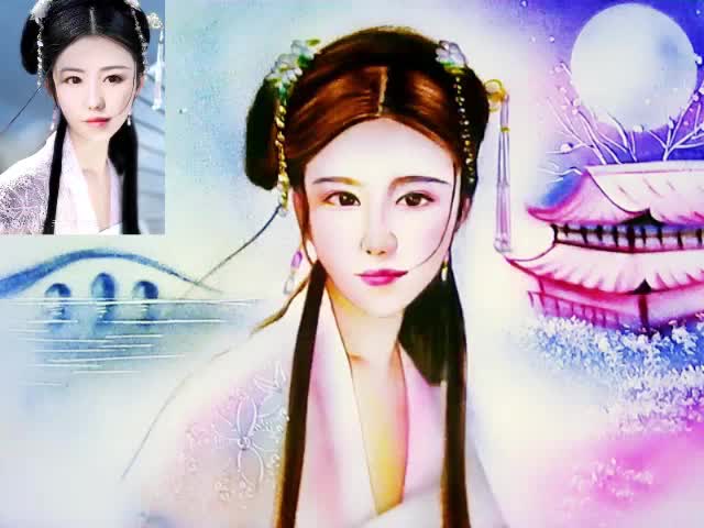 古风美女沙画,谁是你的梦中人!#沙画#古风小宝宝一个教程助手洗澡月图片