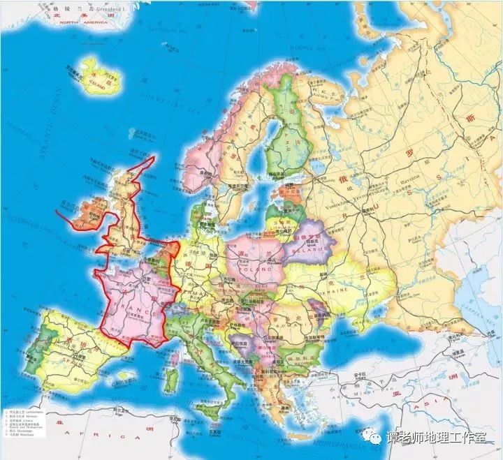 从荷兰改名来看欧洲地理区位划分规律