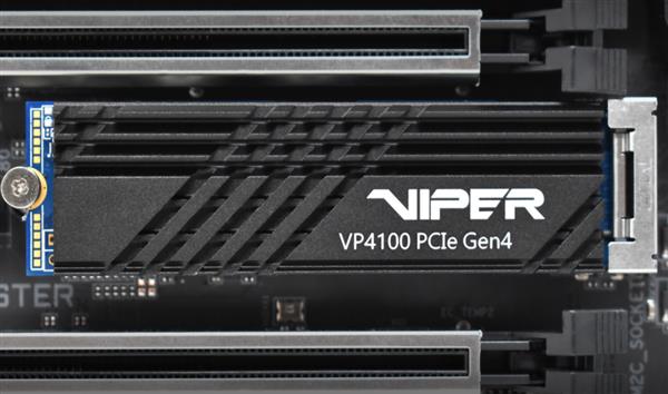 博帝发布Viper VP4100 PCIe 4.0硬盘：5GB/s读取 800K IOPS