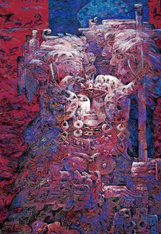 独立视角·溶纳古今—记重彩画家郭正民