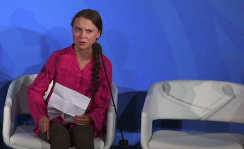 海外网12月15日电 近日,瑞典环保少女格蕾塔·桑伯格(greta thunberg