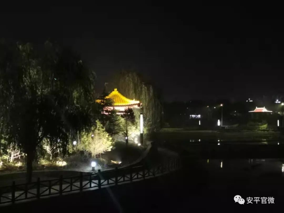 安平的夜景"美出了新高度"