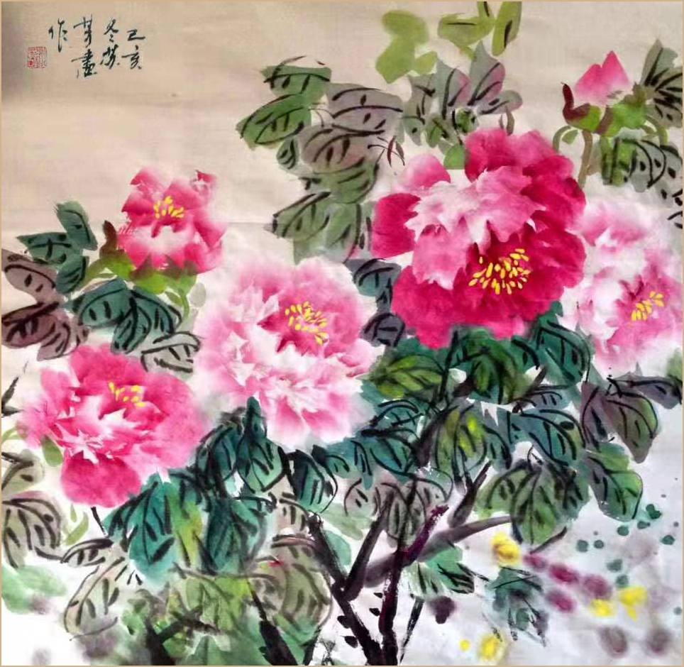 北京《盛世美文》特约画家苏芳作品欣赏