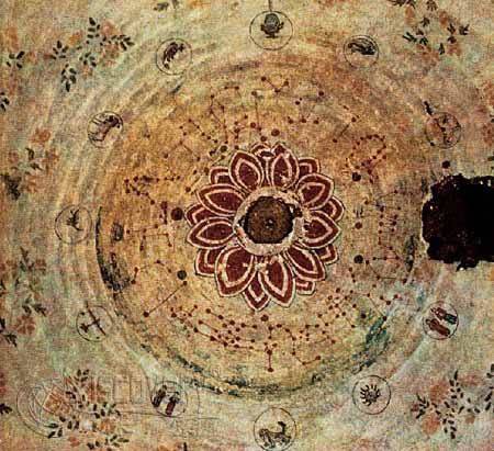 “上具天文”:中西方古代文明中,为何都有墓室中绘星图的习俗?