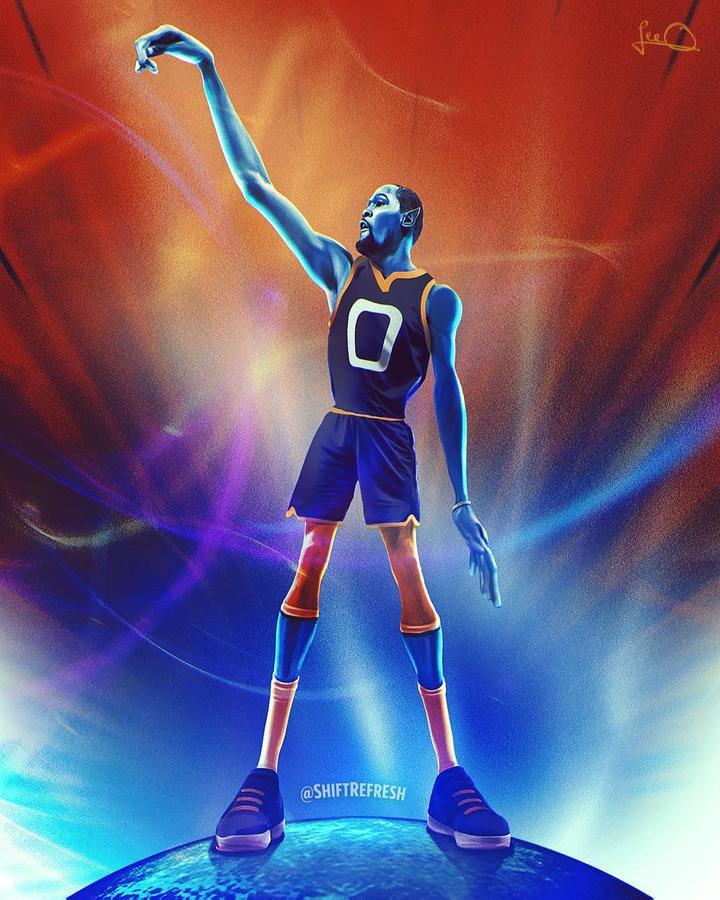 nba酷炫球星漫画:球星化身空中大灌篮怪物来袭