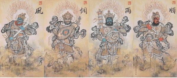 魔家四将成为“风调雨顺”四大天王