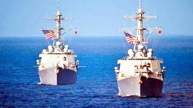 美舰擅闯中国南沙海域解放军：采取一切必要措施坚决捍卫主权