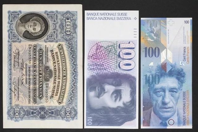 新版100瑞士法郎纸币揭开面纱