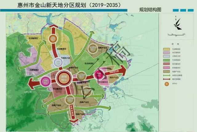 年初《惠州市江南大道沿线城市设计与控制性详细规划(草案)》公示.