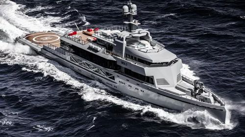 85米全铝超级探险艇 bold外形酷似军舰 在2019摩纳哥游艇展 首次公开