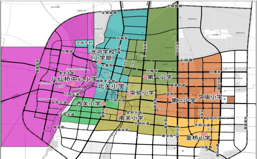 2019年宁阳中小学划片区域新鲜出炉