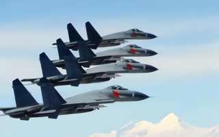 美报告称：中国空军是世界第三大空军 战斗机数量超2000架