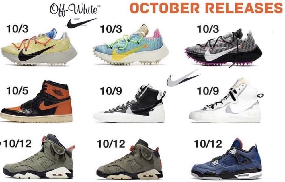 Nike(耐克)大军准备就绪！10月爆款合作款发售攻略全在这