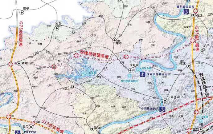 2019合川交通建设全力推进 积极争取渝西高铁设站