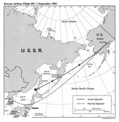 83年空难，苏联误把客机当成美国轰炸机击毁，乘客醒着下坠3分钟