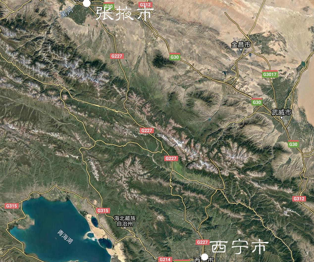 详解焉南盆地与扁都口,穿越祁连山之路