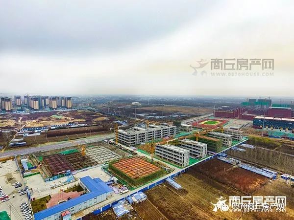 时隔半年 商丘实验小学新校区建设进度曝光