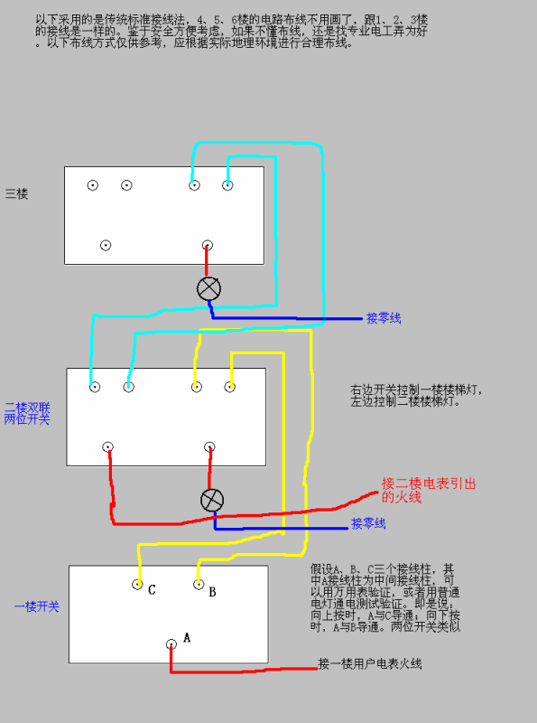 最全联动开关的接法