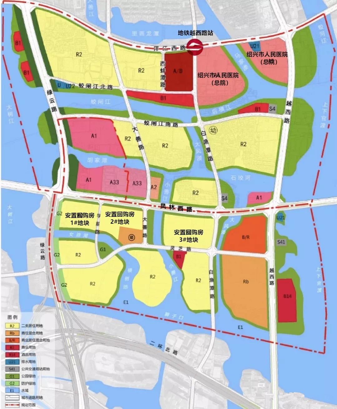 位于群贤路与解放大道口的绍兴博物馆即将开工建设 大批回购安置房