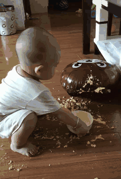 孩子静悄悄,一定在作妖,哈哈哈哈哈哈.