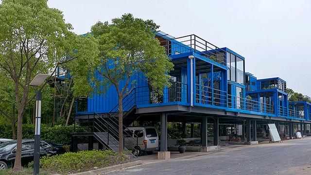 上海「智慧湾」花园式集装箱办公园区,开辟文创天地新坐标