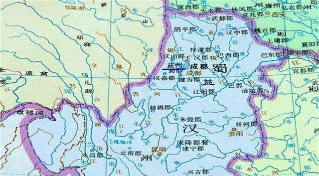 三国时期的益州面积有多大具体包括现在的那些省份地区