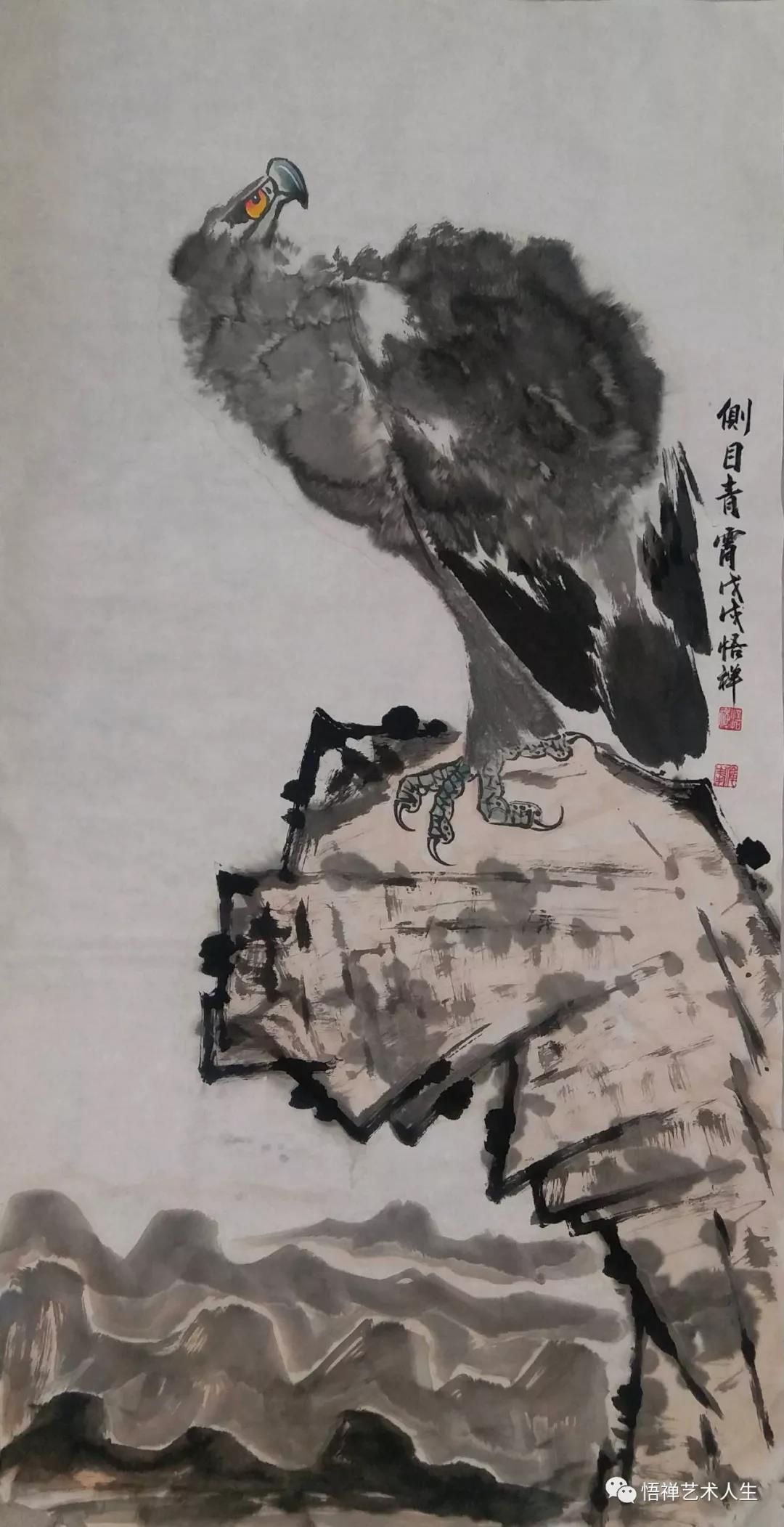 「书画名家」著名画家陈俊峰作品赏析