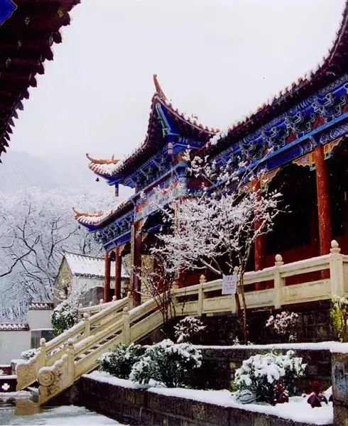 雪景推荐 九华山 雪景推荐 相山公园,南湖公园 雪景推荐 八公山