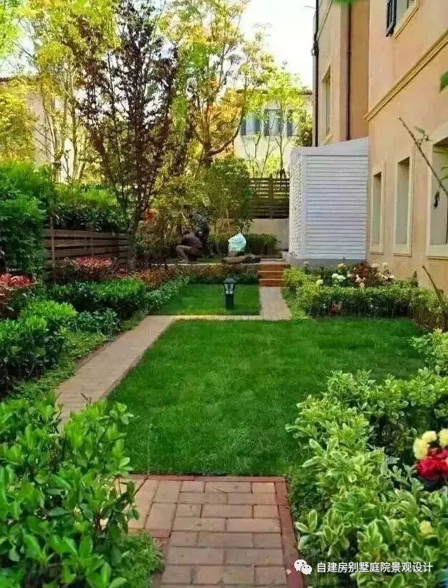 ——豪宅自建房别墅农村乡村庭院子私家花园景观绿化翻新改造设计
