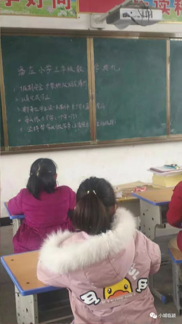 临颍巨陵潘庄小学节前安全教育禁放烟花爆竹教育散学典礼系列活动纪实