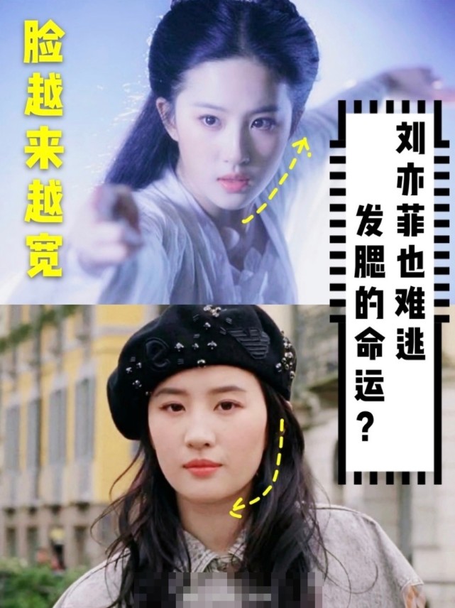 再美的女星也逃不过发腮,刘亦菲还算是美了,小泽真珠才是太可惜__凤凰