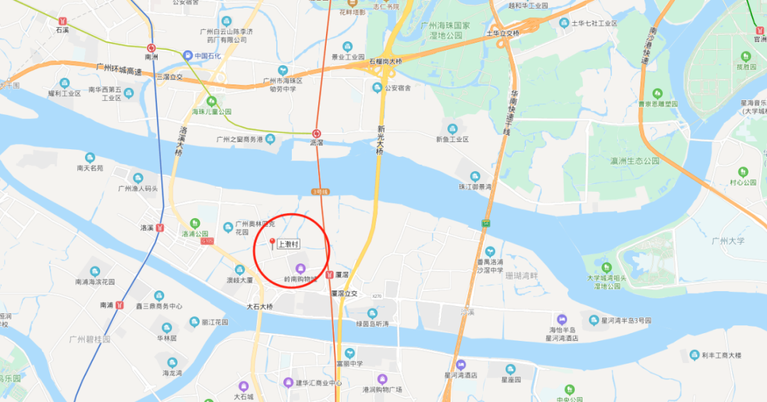 而在公共交通配套方面,除了有1个大干围码头和1个洛溪渡口,地铁目前