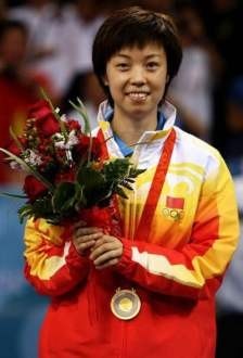 2008年北京奥运会上,张怡宁蝉联奥运会单打冠军,也获得北京奥运会团体