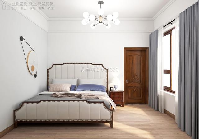 北京易盖房平谷带阁楼的美式风格室内装修