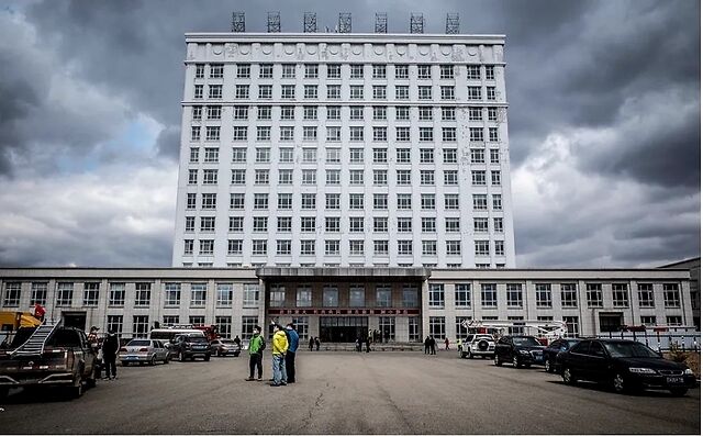 黑龙江举全省之力帮助绥芬河抢建方舱医院.