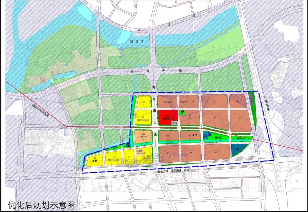 △神山轨道交通装备产业园控规 值得一提的是,今年3月16日白云区放松