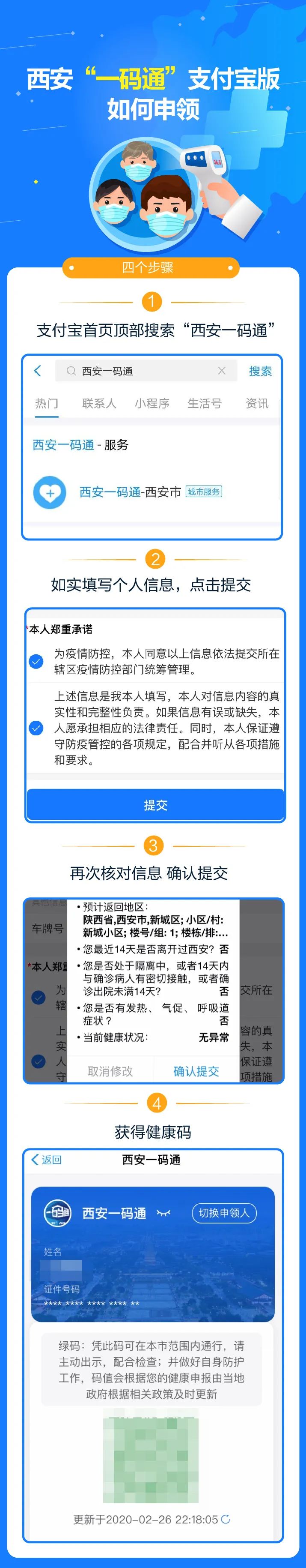 点击支付宝右上角卡包 第二步 点击证件 第三步 找到"西安一码通