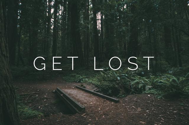 "get lost"的意思可不是"迷路了"