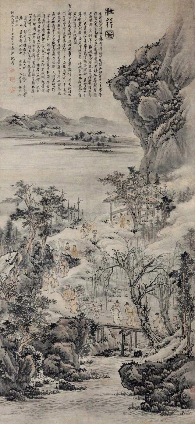 太有意境的山水画!明代画家沈周作品选赏