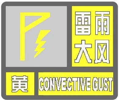 黄色预警!海口2小时内可能出现雷雨大风天气,并伴有强