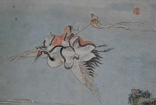仙人的坐骑和化身——鹤在道教中的寓意