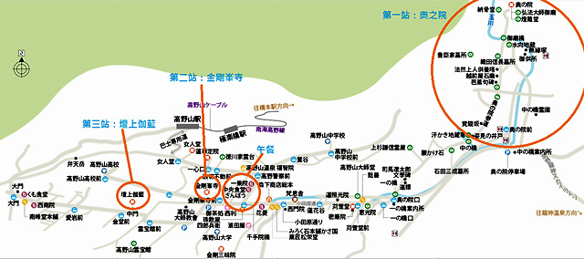 在日本高野山游玩,奥之院,金刚峯寺,坛上伽蓝是必须的行程