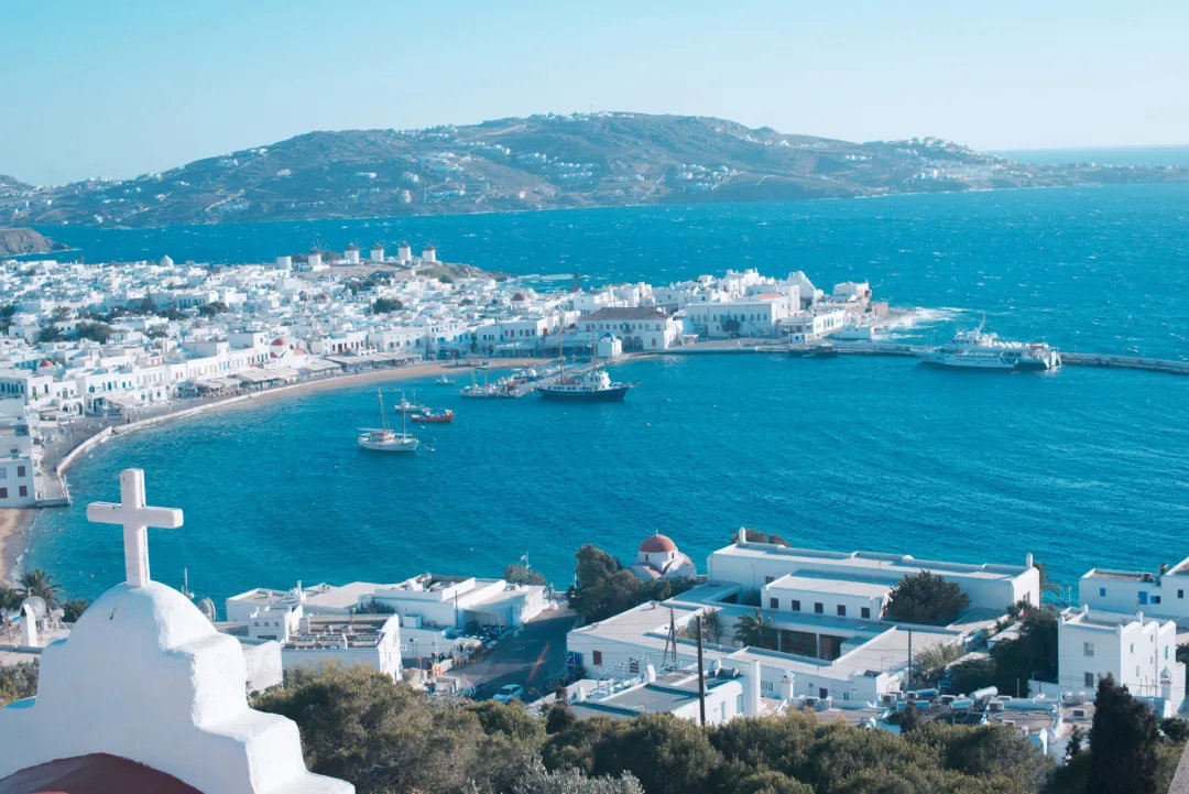 私奔到希腊,邂逅蓝与白