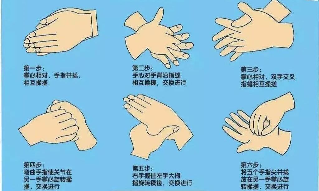 ① 先洗手