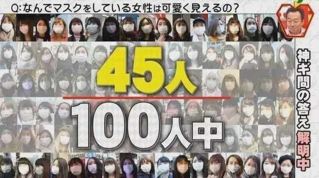 为什么戴上口罩都变好看啦