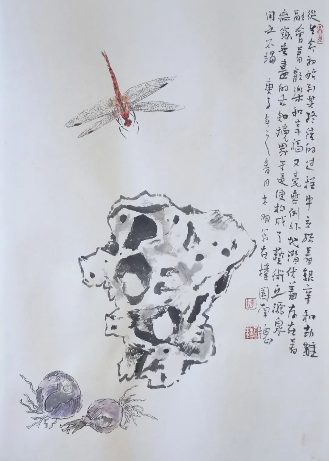 《书画南北方》太湖生灵石一一陈太明国画小品专题网展