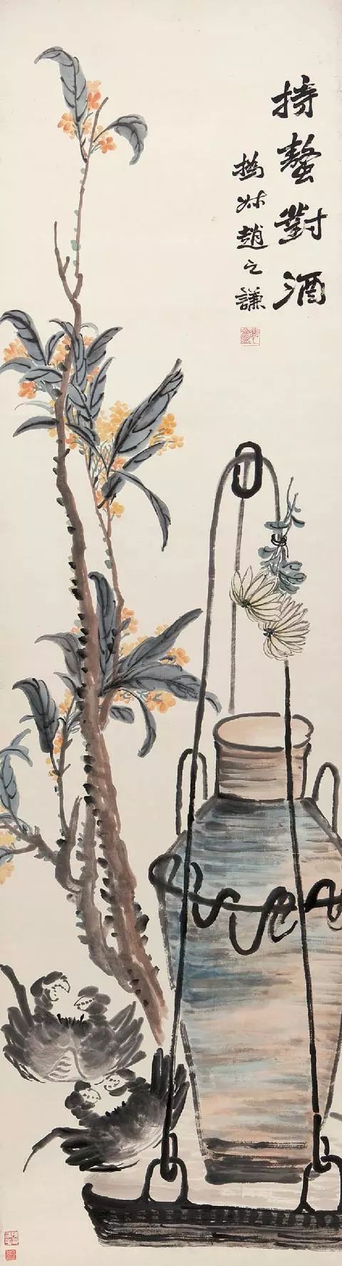 赵之谦花鸟作品欣赏,赏心悦目