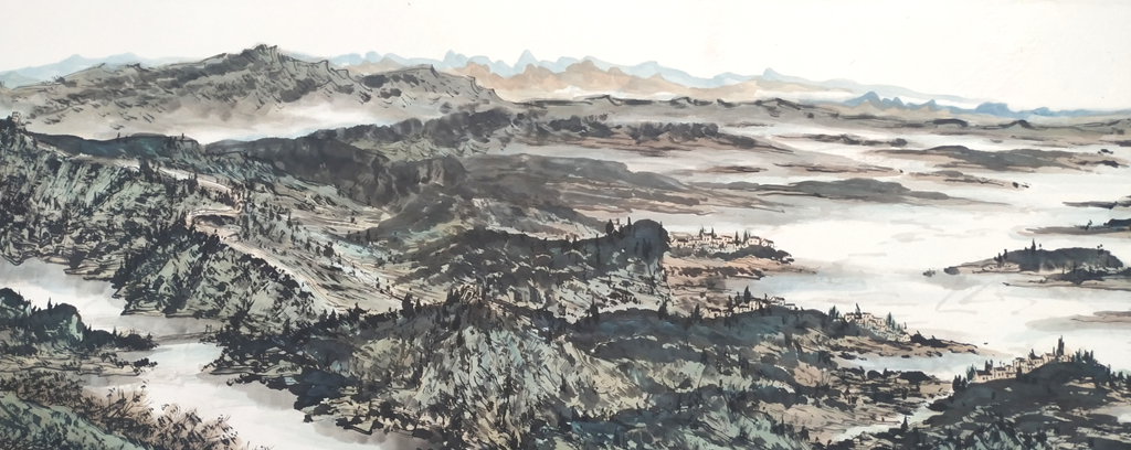 大美中国·长城赞 0.7x20m(局部二)